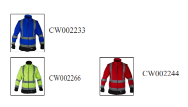 CW0022 Hİ-VİS BOLD KOLLARI ÇIKMALI SOFTSHELL MONT 